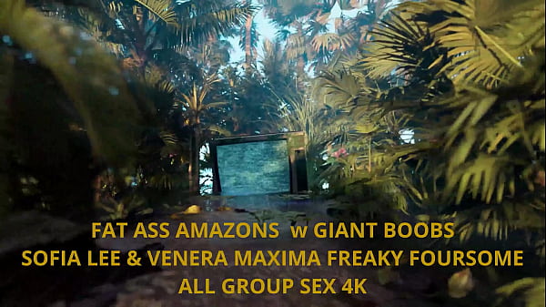 MASSIVE TITS MILF’S VENERA MAXIMA & SOFIA LEE MONSTER COCK FOURSOME